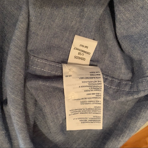 Men’s Tommy Hilfiger Button Down Short Sleeve Shirt - Picture 5 of 9